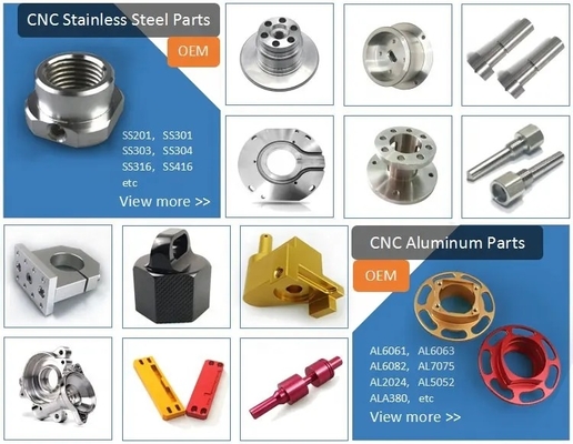 Custom Cnc Machining Services Precision 6063 7075 Aluminum Titanium Milling Turning Parts Fabrication
