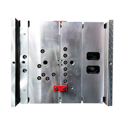 PC Allotype Plastic Parts Connector Injection Molding Large Adhesive Wrapping Mould