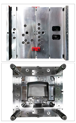 PC Allotype Plastic Parts Connector Injection Molding Large Adhesive Wrapping Mould