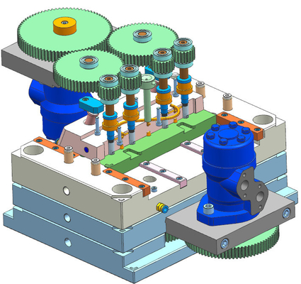 718h 8407 Terminal Connector Injection Tooling Molding 8407 Allotype Plastic Enclosures Mould