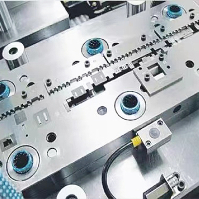 PVC Precision Connector Injection Molding Terminal Metal Plastic ABS