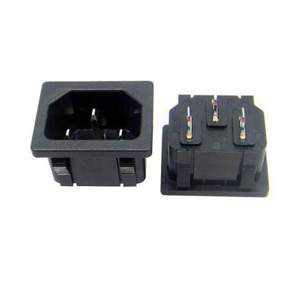 Socket Power Flame Retardant PVC Connector Plastic Insert Molding